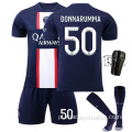 Conjunto de uniformes de futebol sublimados para jovens de clube e equipe